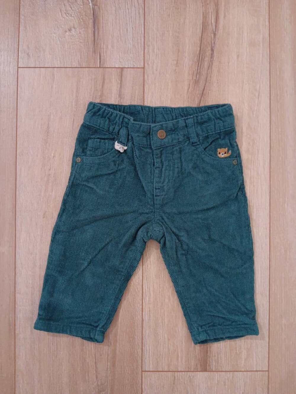 🔥4 for $20🔥Sergent Major Baby Lined Corduroy Pants Teal 6M